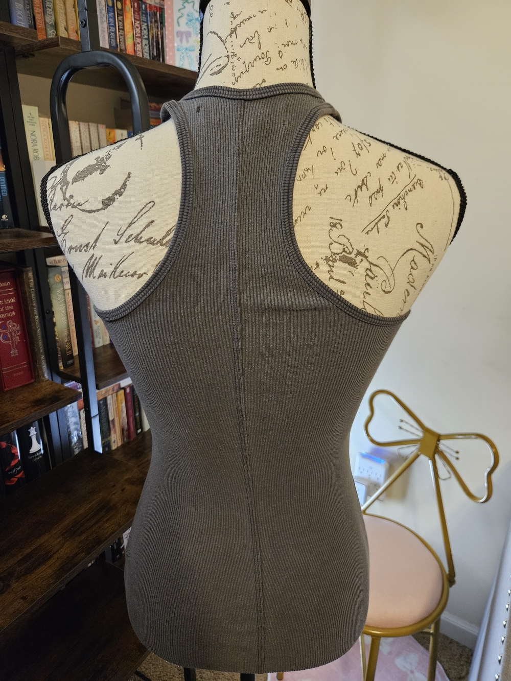 Groceries Ribbed Tencel Tank - Picture 3 of 10